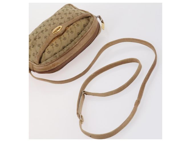 Gucci Bolso de Hombro Micro GG Supreme de Lona y Cuero 4Set Negro Beige Auth gh1007 - vista 20