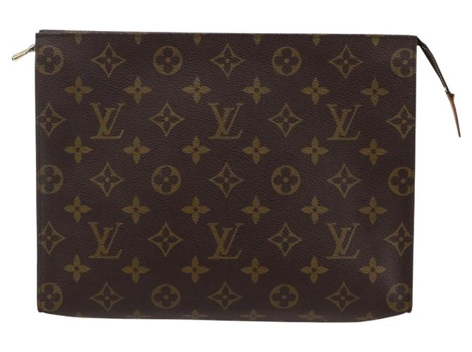 LOUIS VUITTON Poche Toilette Monogram 26 M47542 LV Auth 145045 Monogramma - vista 13