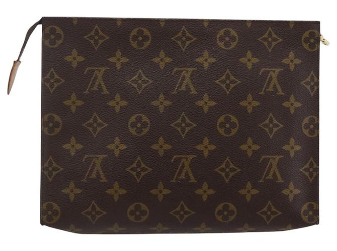 LOUIS VUITTON Poche Toilette Monogram 26 M47542 LV Auth 145045 Monogramma - vista 2