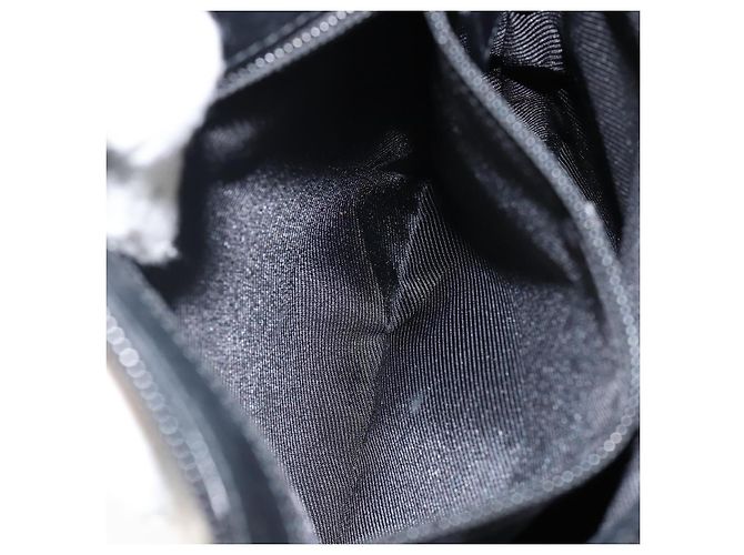 Borsa a Spalla Jackie GG Canvas Gucci Nera Argento 92646 Auth 143584 Nero - vista 21