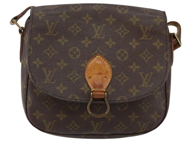 LOUIS VUITTON Borsa a Spalla Monogram Saint Cloud GM M51242 LV Auth 143528 Monogramma - vista 13