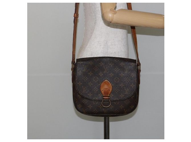 LOUIS VUITTON Borsa a Spalla Monogram Saint Cloud GM M51242 LV Auth 143528 Monogramma - vista 25