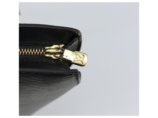 LOUIS VUITTON Borsa da Shopping Epi Saint Jacques Nera M52262 LV Auth 143543 Nero - vista 10