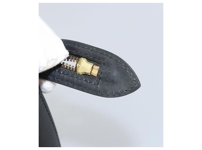 LOUIS VUITTON Borsa da Shopping Epi Saint Jacques Nera M52262 LV Auth 143543 Nero - vista 12