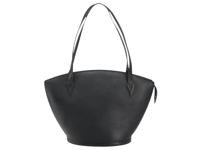 LOUIS VUITTON Borsa da Shopping Epi Saint Jacques Nera M52262 LV Auth 143543 Nero - vista 13