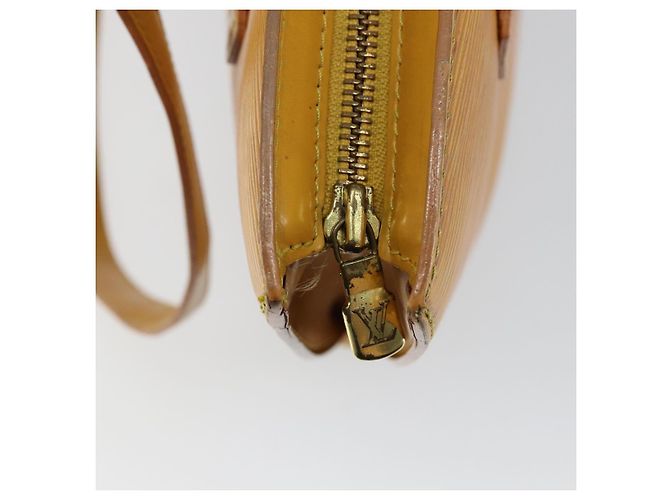 LOUIS VUITTON Borsa Lunga con Manici Saint Jacques Epi Gialla M52339 LV Auth th6426 Giallo - vista 10