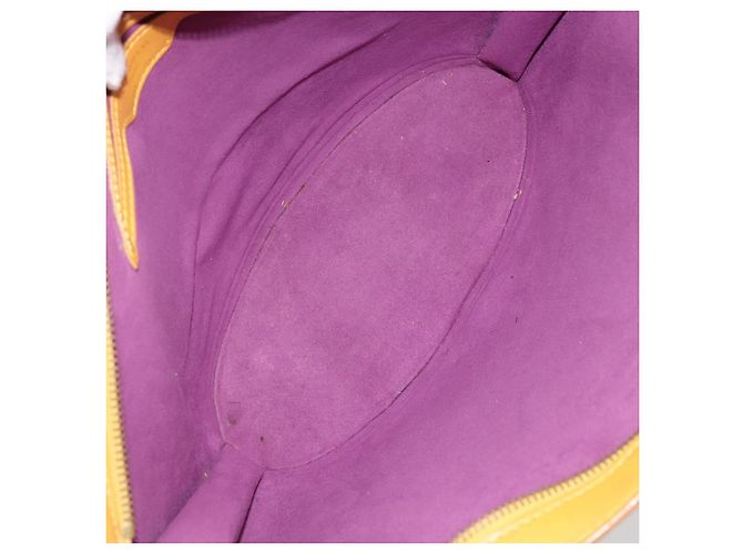 LOUIS VUITTON Borsa Lunga con Manici Saint Jacques Epi Gialla M52339 LV Auth th6426 Giallo - vista 11