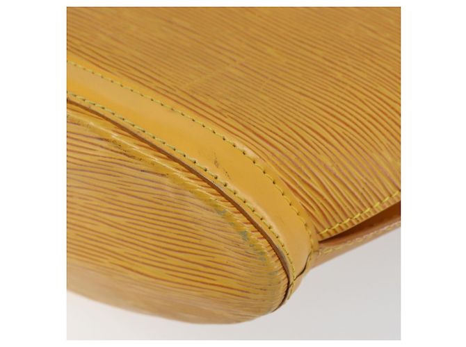 LOUIS VUITTON Borsa Lunga con Manici Saint Jacques Epi Gialla M52339 LV Auth th6426 Giallo - vista 15
