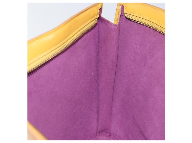LOUIS VUITTON Borsa Lunga con Manici Saint Jacques Epi Gialla M52339 LV Auth th6426 Giallo - vista 19