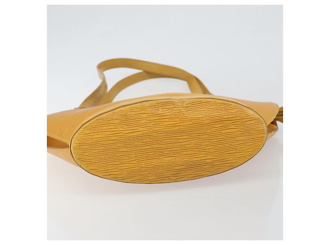 LOUIS VUITTON Borsa Lunga con Manici Saint Jacques Epi Gialla M52339 LV Auth th6426 Giallo - vista 5