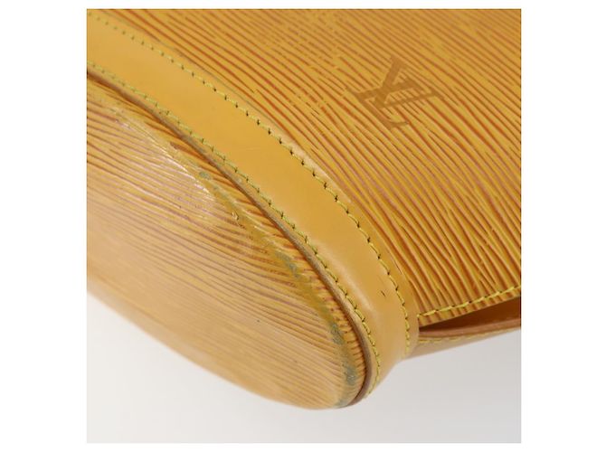 LOUIS VUITTON Borsa Lunga con Manici Saint Jacques Epi Gialla M52339 LV Auth th6426 Giallo - vista 9