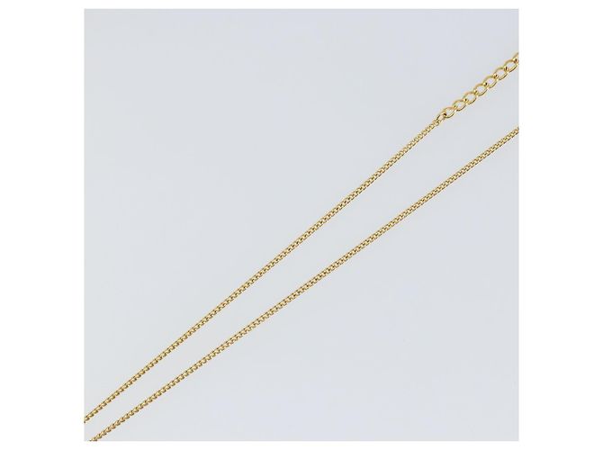 Collana Christian Dior metallo oro Auth sw1622 D'oro - vista 11
