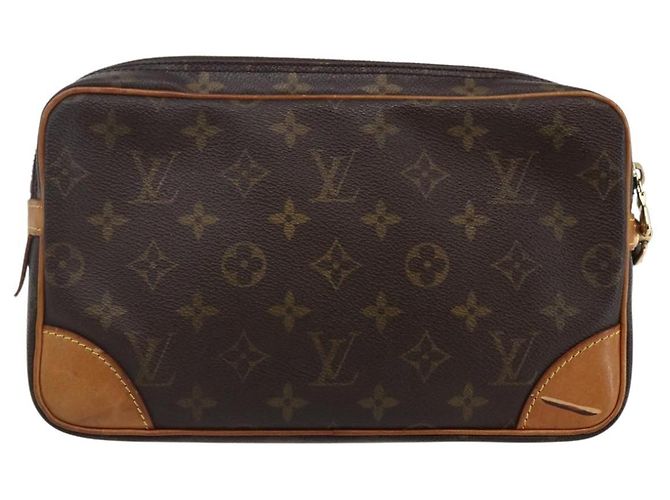 LOUIS VUITTON Clutch Marly Dragonne GM Monogram M51825 LV Auth th6410 Monogramma - vista 2