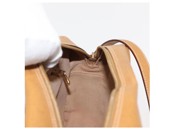 Gucci Borsa a Spalla Micro GG Supreme PVC Beige Oro 001 56 0860 Auth BA6743 D'oro - vista 19