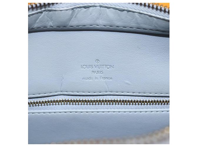 LOUIS VUITTON Borsa a Mano Monogram Vernis Houston Grigio M91053 LV Auth BA6519 - vista 10