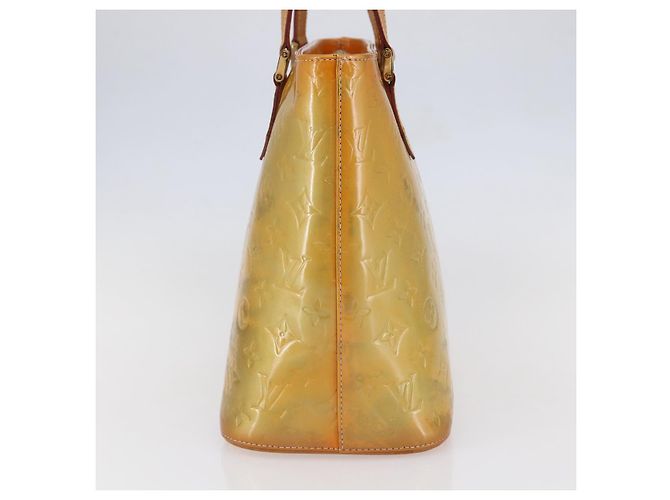LOUIS VUITTON Borsa a Mano Monogram Vernis Houston Grigio M91053 LV Auth BA6519 - vista 3