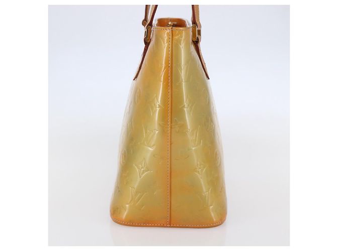 LOUIS VUITTON Borsa a Mano Monogram Vernis Houston Grigio M91053 LV Auth BA6519 - vista 4