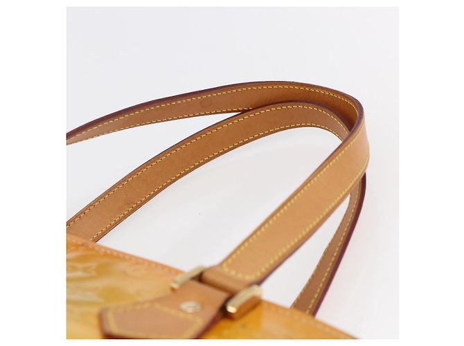 LOUIS VUITTON Borsa a Mano Monogram Vernis Houston Grigio M91053 LV Auth BA6519 - vista 8