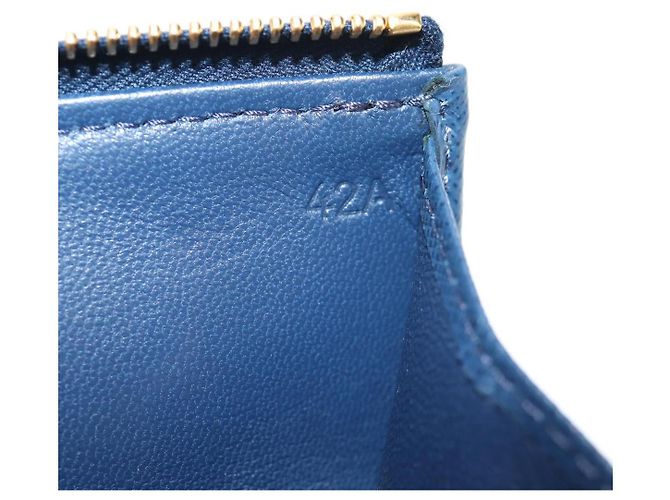 Saffiano PRADA Key Case Safiano leather Navy Auth am9283V Navy blue - view 12