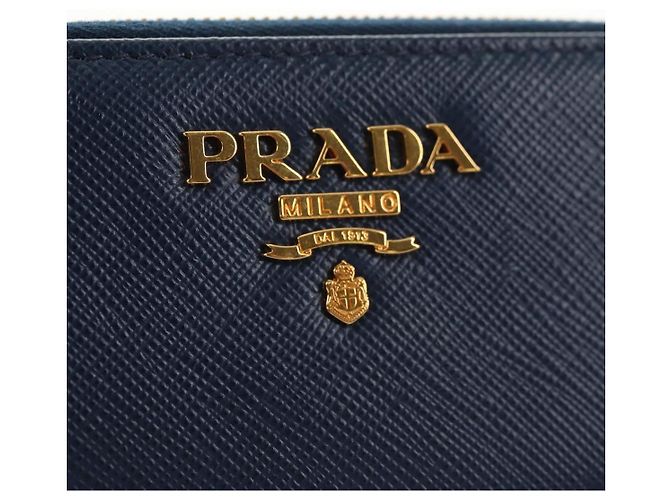 Saffiano PRADA Key Case Safiano leather Navy Auth am9283V Navy blue - view 17