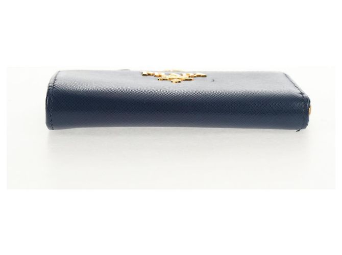 Saffiano PRADA Key Case Safiano leather Navy Auth am9283V Navy blue - view 6