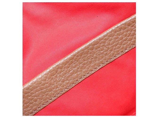 Autre Marque BORSO A MANO IN CANVAS INTRECCIATO BOTTEGA VENETA GIALLO ORO Auth hk3145 D'oro - vista 17