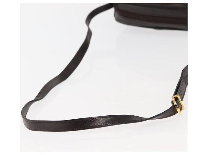 Borsa a Spalla Vala in Pelle Marrone Auth BA6802 di Salvatore Ferragamo - vista 7