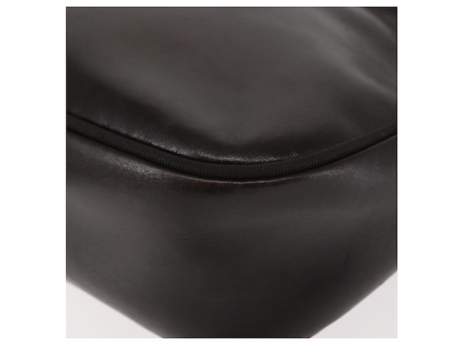 Borsa a Spalla Vala in Pelle Marrone Auth BA6802 di Salvatore Ferragamo - vista 9
