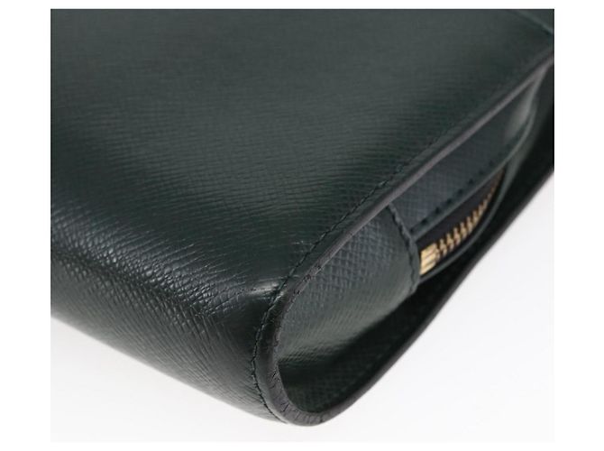 LOUIS VUITTON Clutch Taiga Baikal Epicea M30184 LV Auth BA6683 - vista 15