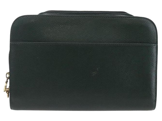 LOUIS VUITTON Clutch Taiga Baikal Epicea M30184 LV Auth BA6683 - vista 2