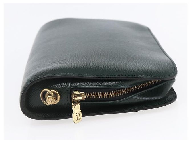 LOUIS VUITTON Clutch Taiga Baikal Epicea M30184 LV Auth BA6683 - vista 4