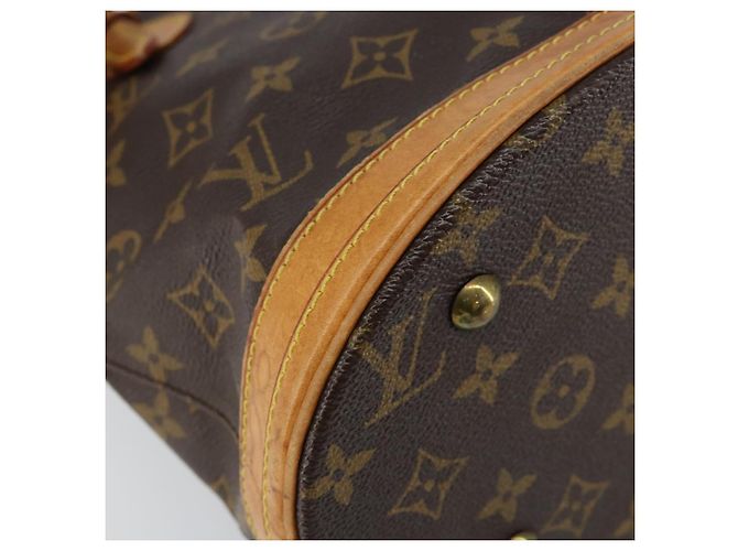 LOUIS VUITTON Borsa a Spalla Monogram Bucket PM M42238 LV Auth am9204 Monogramma - vista 15