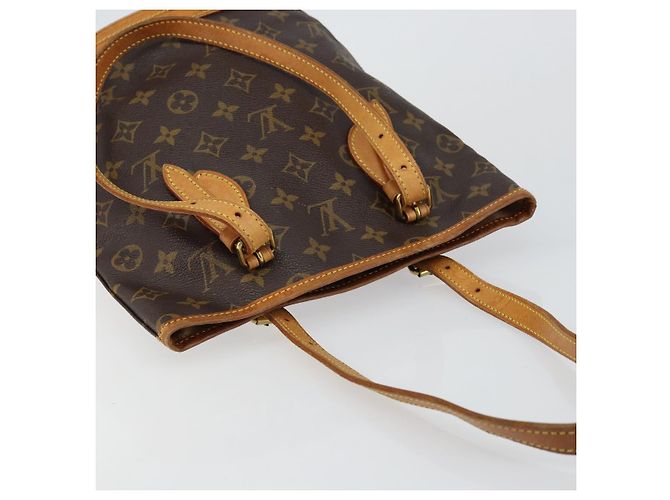 LOUIS VUITTON Borsa a Spalla Monogram Bucket PM M42238 LV Auth am9204 Monogramma - vista 6