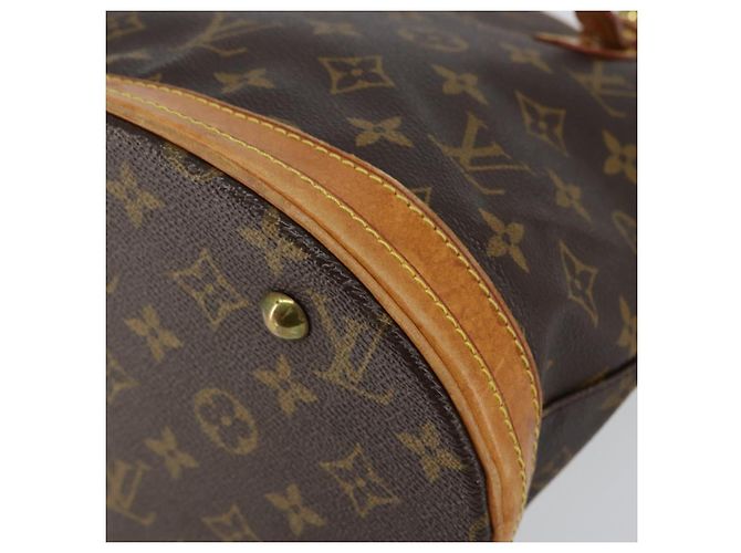 LOUIS VUITTON Borsa a Spalla Monogram Bucket PM M42238 LV Auth am9204 Monogramma - vista 8