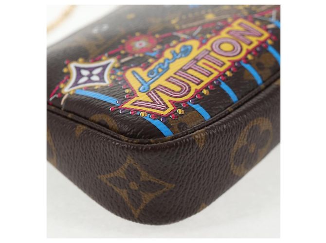 LOUIS VUITTON Monogram Vivienne Mini Pochette Accessori M69752 LV Auth 137149M Monogramma - vista 15