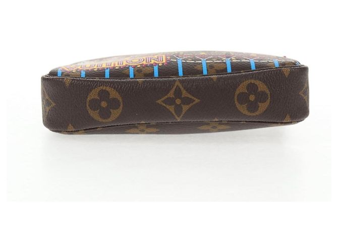 LOUIS VUITTON Monogram Vivienne Mini Pochette Accessori M69752 LV Auth 137149M Monogramma - vista 5