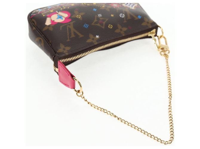 LOUIS VUITTON Monogram Vivienne Mini Pochette Accessori M69752 LV Auth 137149M Monogramma - vista 7
