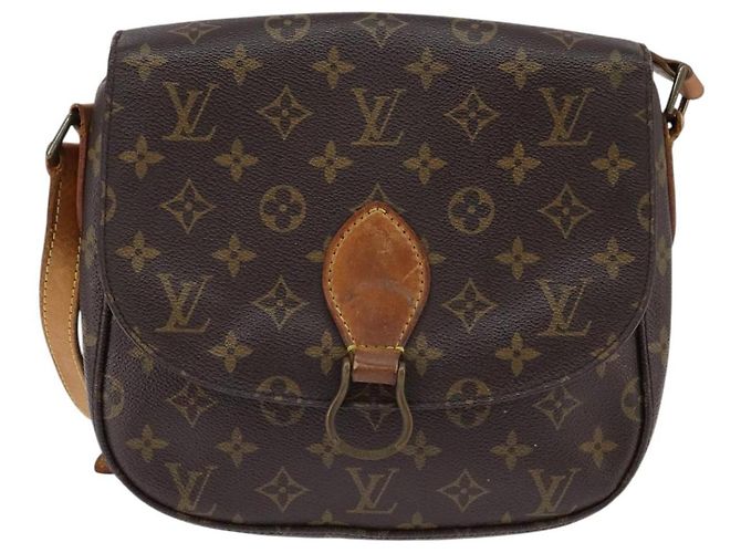 LOUIS VUITTON Monogram Saint Cloud GM Schultertasche M51242 LV Auth 145394 Monogramm - Ansicht 13