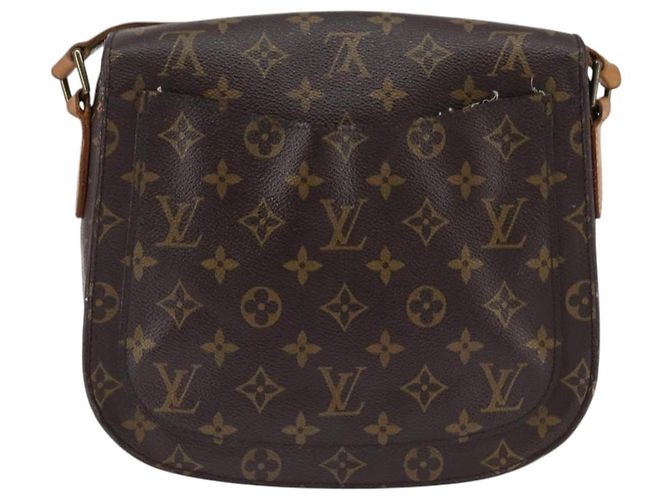 LOUIS VUITTON Monogram Saint Cloud GM Schultertasche M51242 LV Auth 145394 Monogramm - Ansicht 2