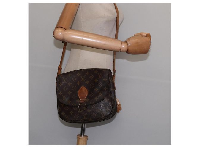LOUIS VUITTON Monogram Saint Cloud GM Schultertasche M51242 LV Auth 145394 Monogramm - Ansicht 24