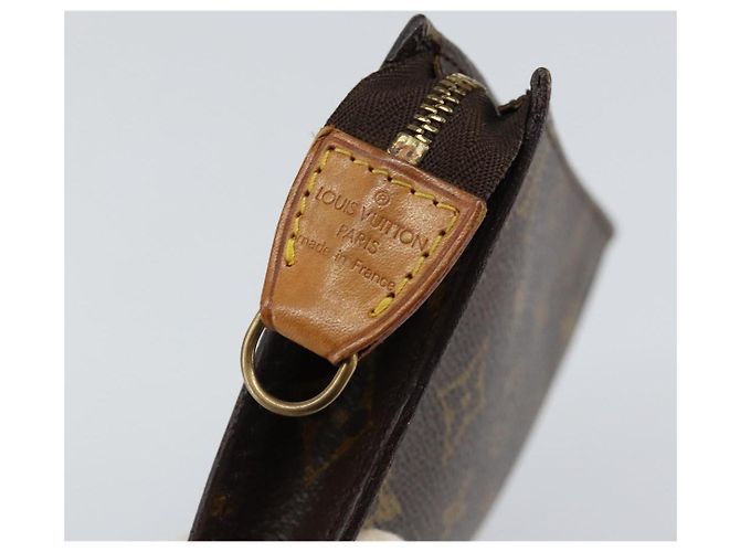 Bucket LOUIS VUITTON Monogramma Secchiello PM Pochette Accessorio LV Auth 143482 - vista 8
