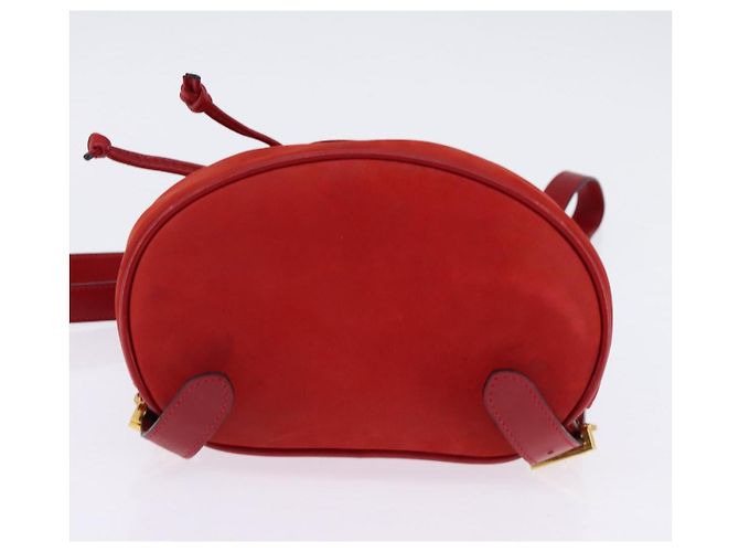 Zaino Vala in pelle rossa e oro Auth 145505 di Salvatore Ferragamo Rosso D'oro - vista 5