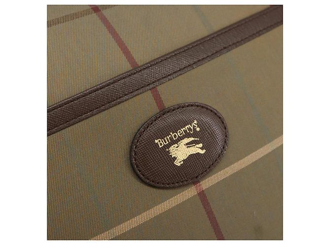Autre Marque Borsa a Spalla Nova Check in Tela Beige Oro Auth ep11351 D'oro - vista 18