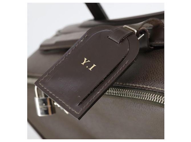 LOUIS VUITTON Valigia Taiga Pegas 45 Grizzly M23314 LV Auth ki6093 Marrone - vista 10