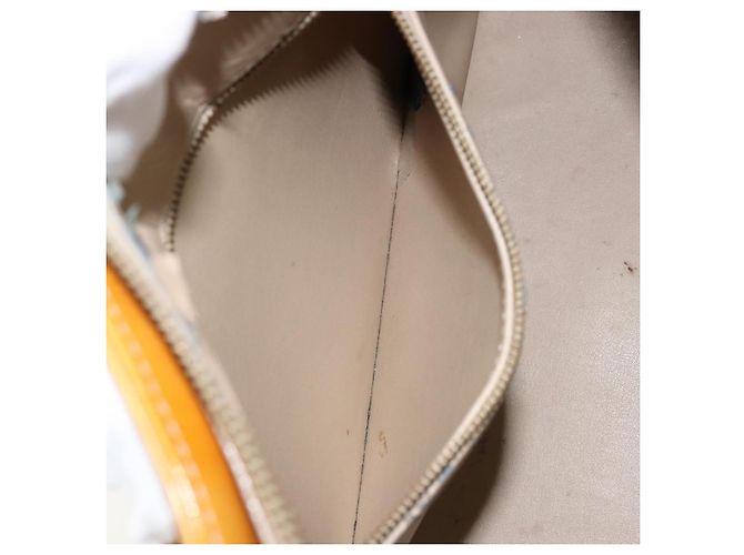 LOUIS VUITTON Borsa a Mano Monogram Vernis Houston Beige M91004 LV Auth BA6986 - vista 23
