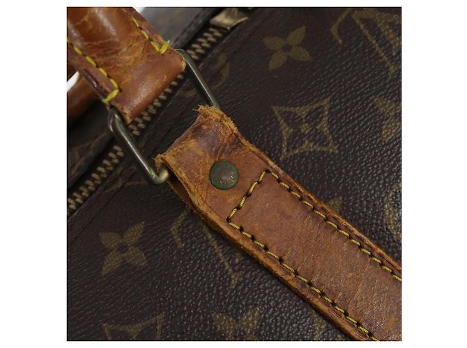 LOUIS VUITTON Bolsa Boston Monogram Keepall Bandoulière 55 M41414 LV Auth 145145 Monograma - view 19