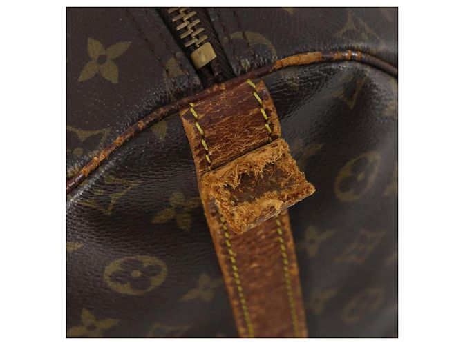 LOUIS VUITTON Bolsa Boston Monogram Keepall Bandoulière 55 M41414 LV Auth 145145 Monograma - view 4