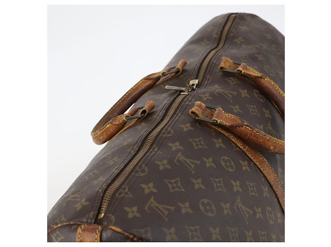 LOUIS VUITTON Bolsa Boston Monogram Keepall Bandoulière 55 M41414 LV Auth 145145 Monograma - view 7