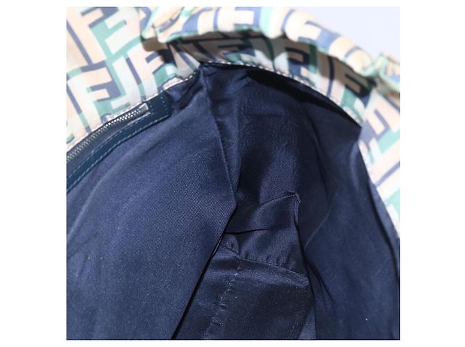 FENDI Zucca Canvas Tote Bag Navy Auth 147615 Marineblau - Ansicht 18