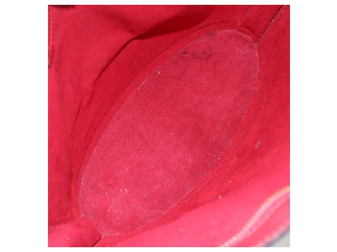LOUIS VUITTON Borsa a Spalla Epi Saint Jacques Rossa M52277 LV Auth 147252 Rosso - vista 11